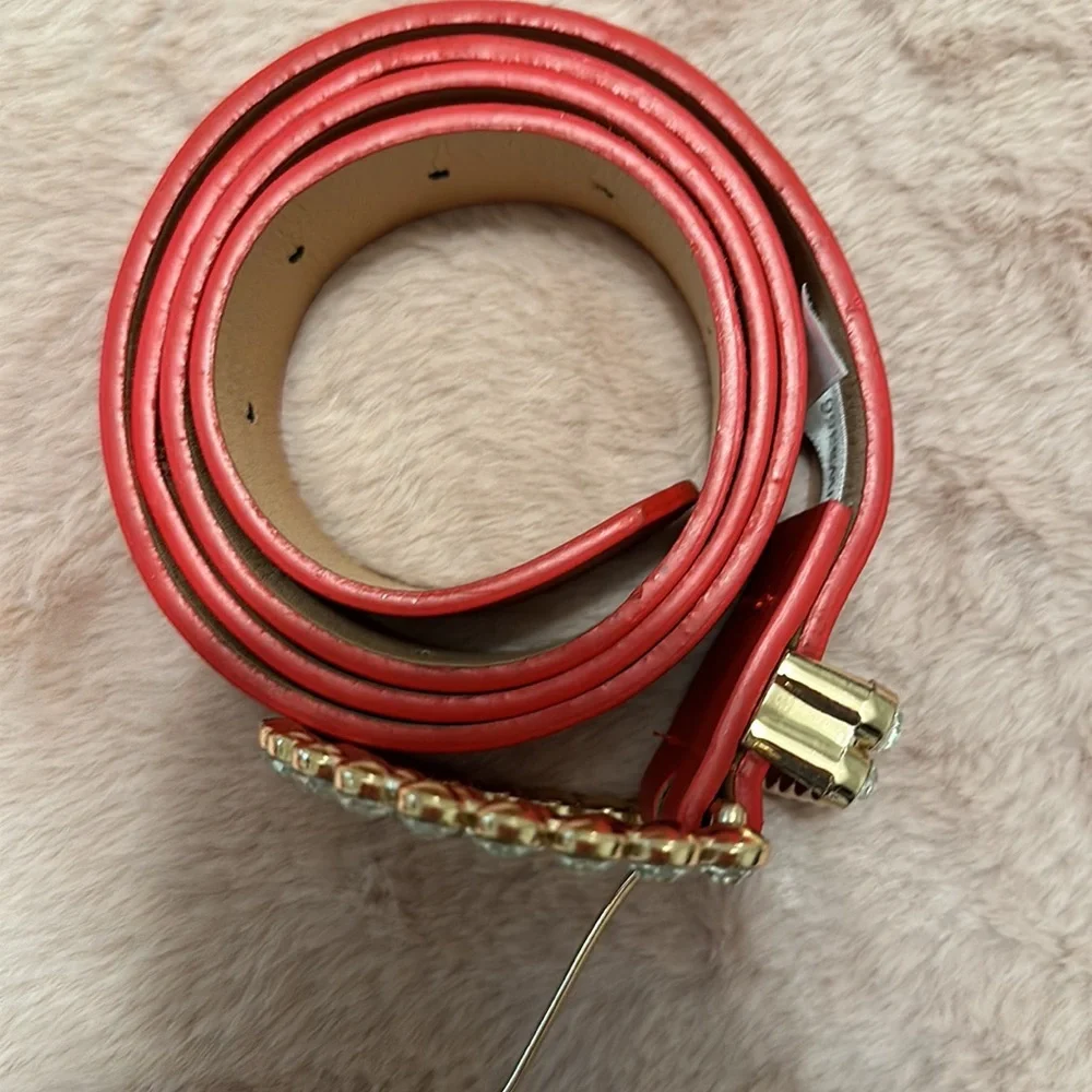 Red and Gold with Crystals